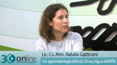 30 online B1: Estamos ante un fenmeno de Variablidad climtica con ms lluvias? con N. Gattinoni - INTA
