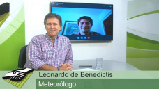 TV:  Clima, qu va a pasar en adelante con lluvias y seca?; con Leo De Benedictis
