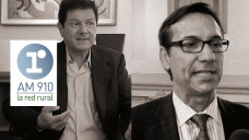 Fernando Oris de Roa, embajador argentino en Estados Unidos y Jos Molina, agregado agrcola en Estados Unidos