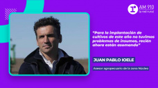Juan Pablo Ioele, asesor agropecuario de la zona Ncleo.