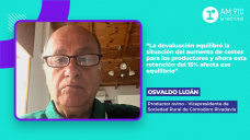 Osvaldo Lujn, Productor ovino - vicepresidente de Sociedad Rural de Comodoro Rivadavia.